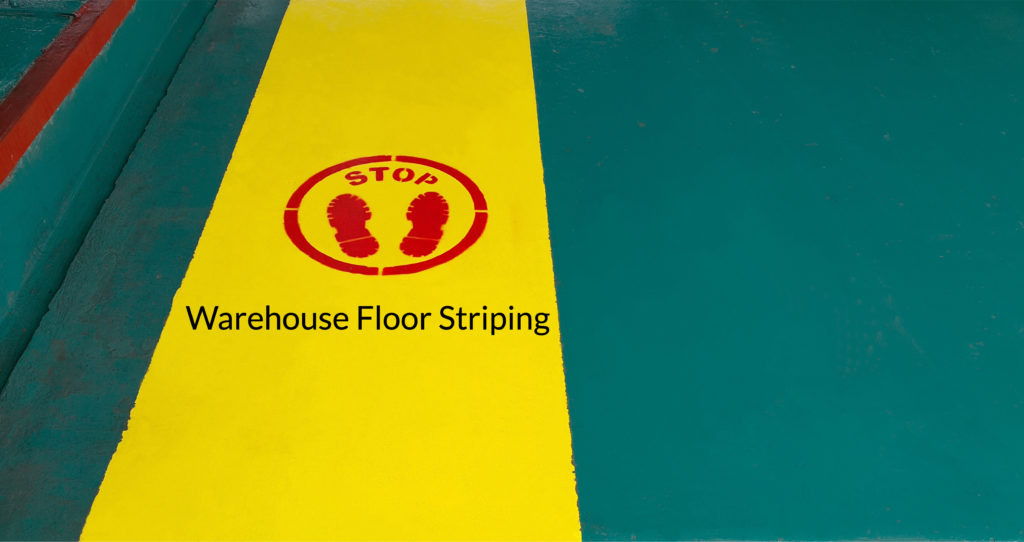 Warehouse Striping Line Striping